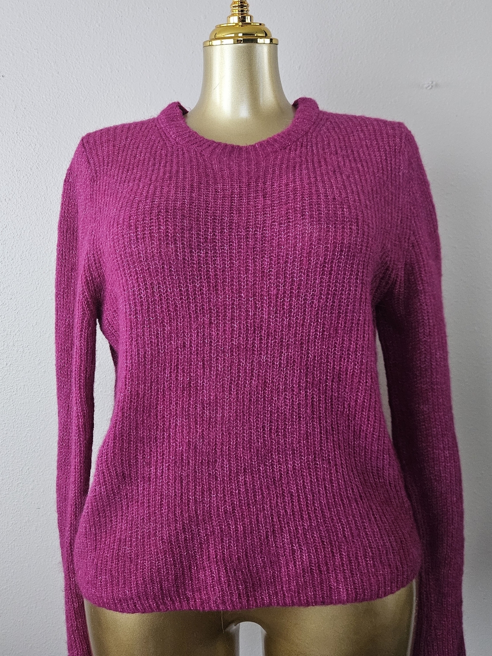 Banana Republic Fuchsia Crewneck Sweater